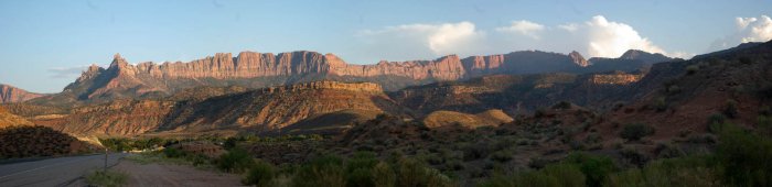 Utah-Zion park-Pano Zion